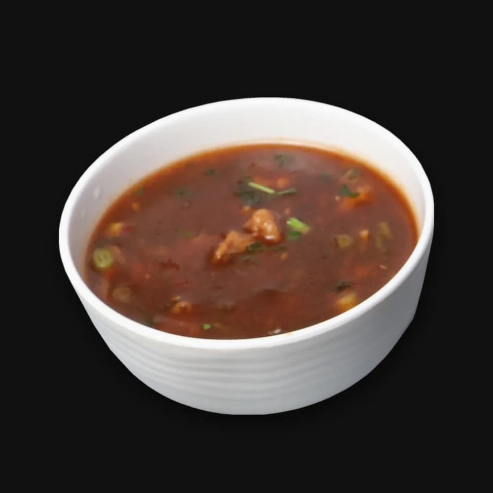 A bowl of chilli gravy (Extra Gravy)