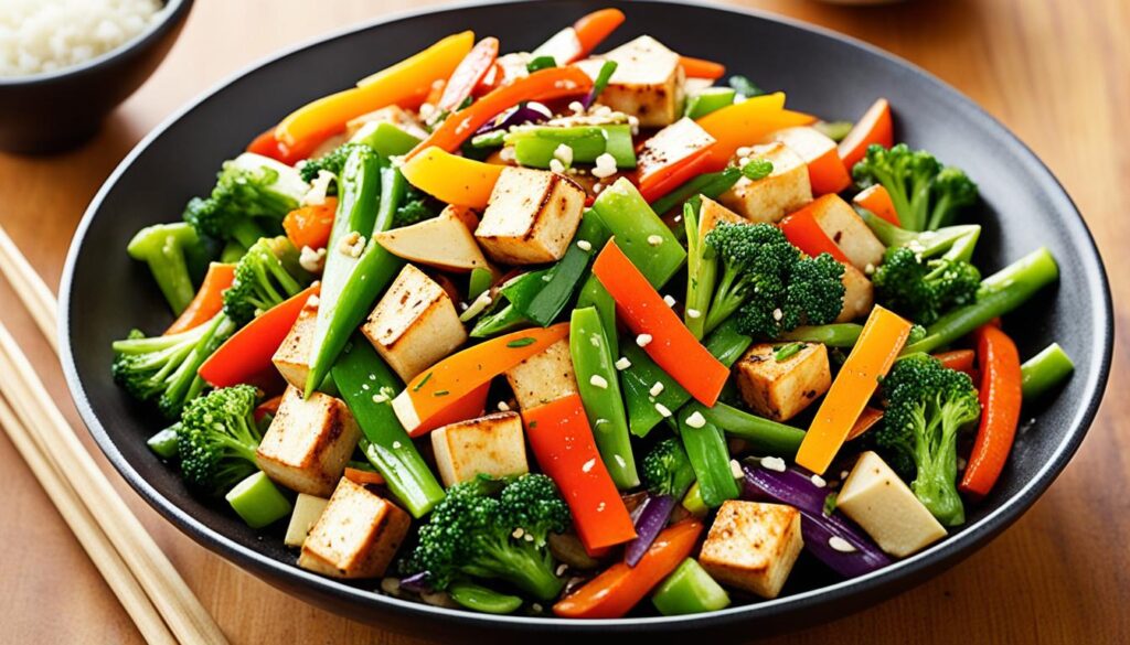 Vegan stir fry