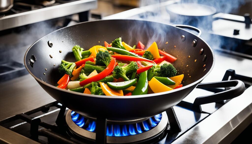 carbon steel wok