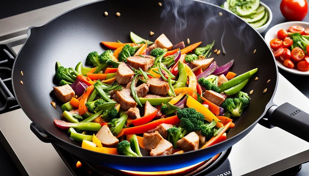 stir fry wok