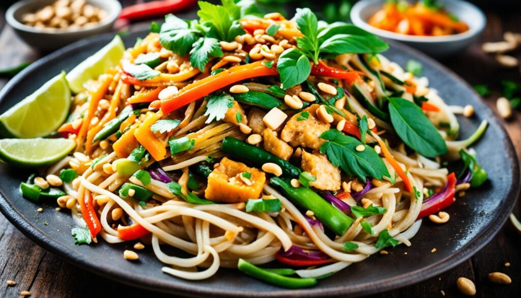 vegan pad thai