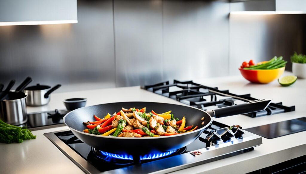 wok for stir fry